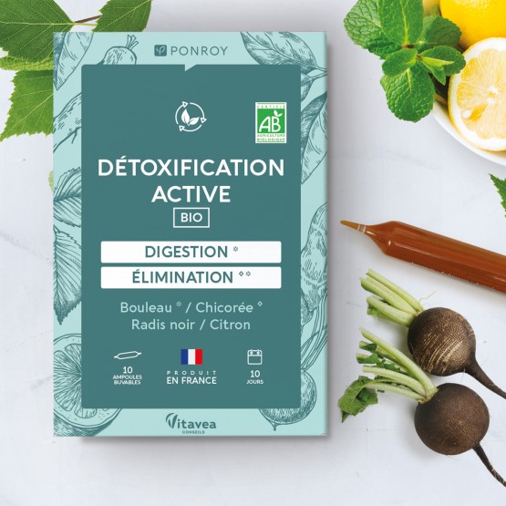 Ampoules Détoxification Active Bio